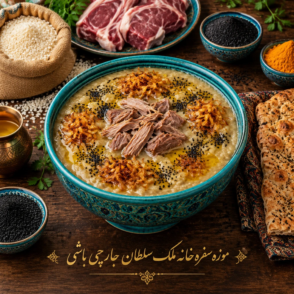دستور شله بریان و زیره